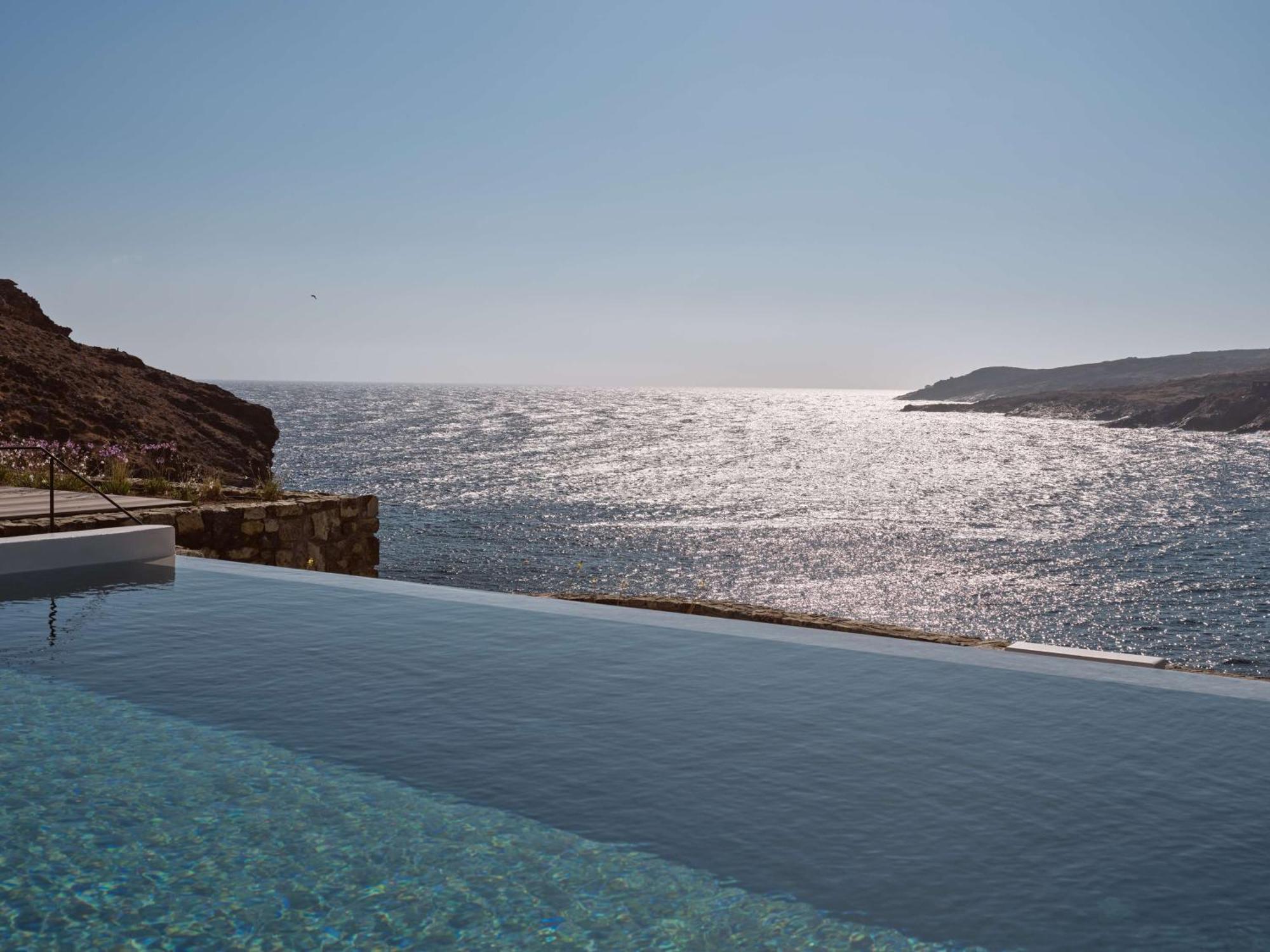 מלון Merchia Beach Semeli Coast Mykonos Curio Collection By Hilton מראה חיצוני תמונה