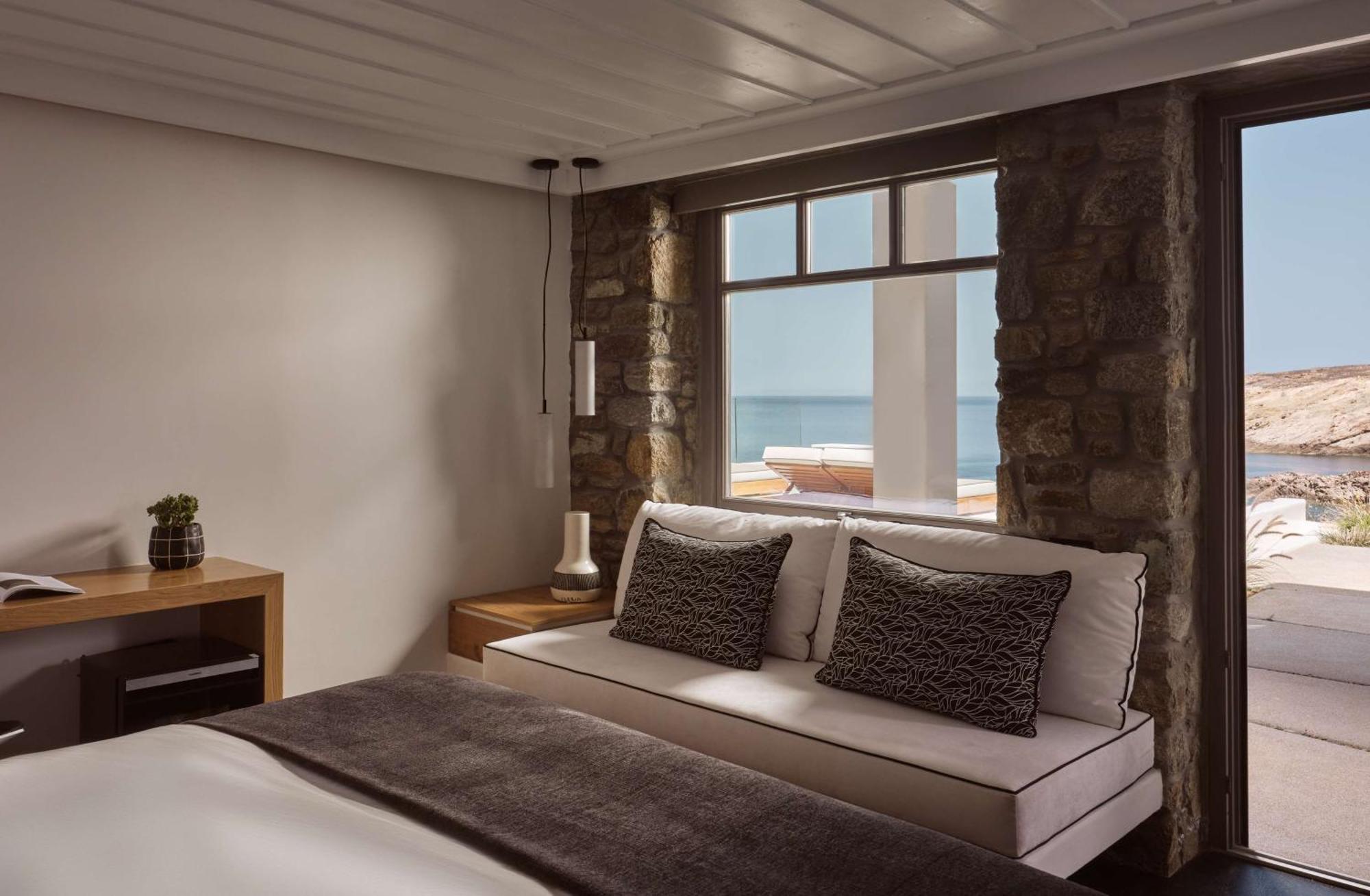 מלון Merchia Beach Semeli Coast Mykonos Curio Collection By Hilton מראה חיצוני תמונה