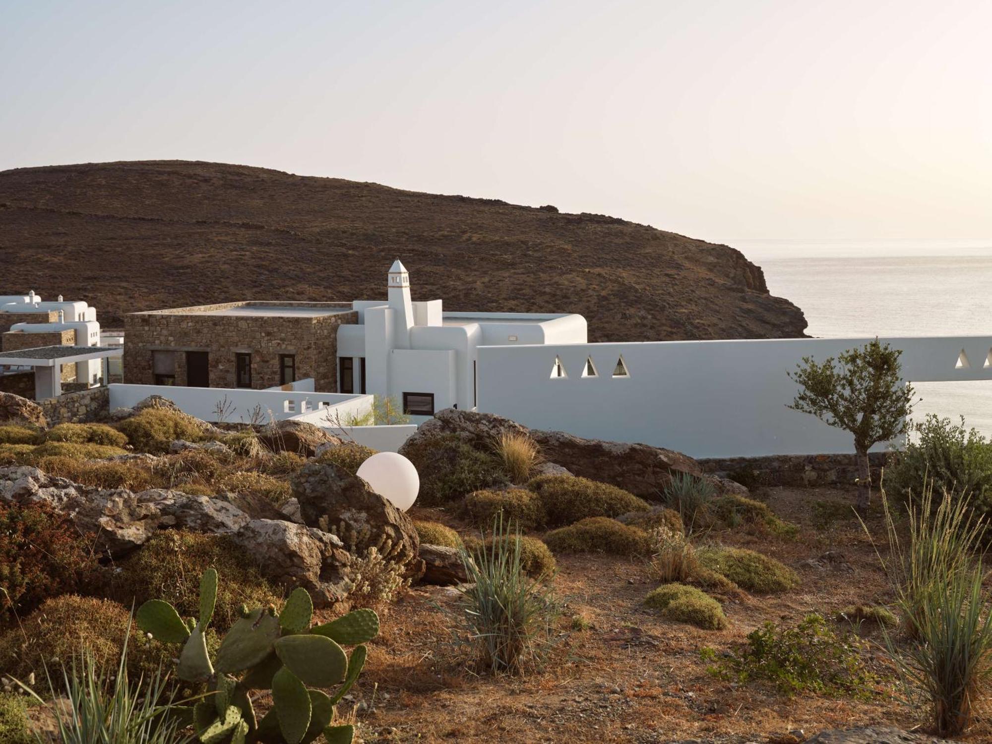 מלון Merchia Beach Semeli Coast Mykonos Curio Collection By Hilton מראה חיצוני תמונה