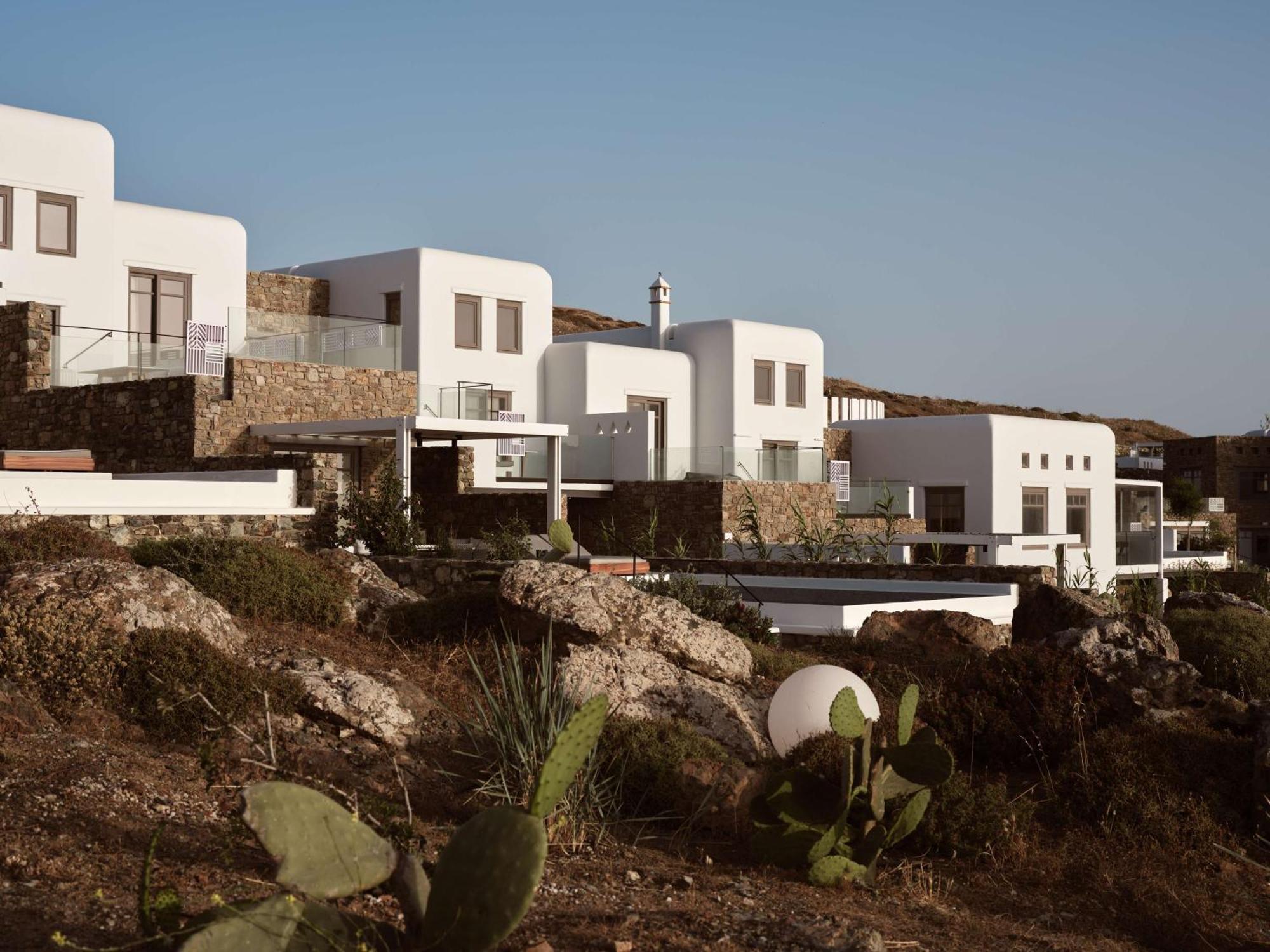 מלון Merchia Beach Semeli Coast Mykonos Curio Collection By Hilton מראה חיצוני תמונה