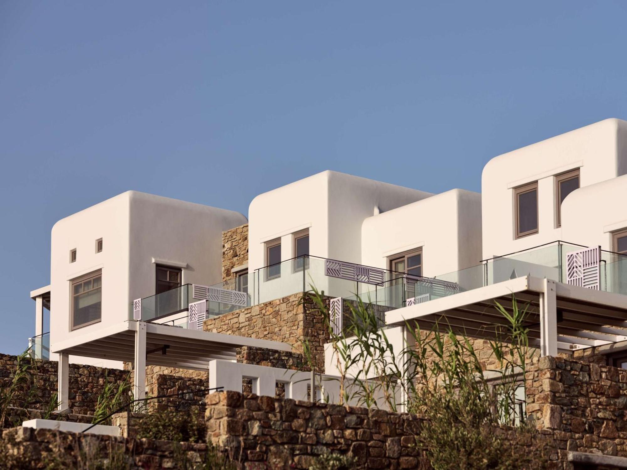 מלון Merchia Beach Semeli Coast Mykonos Curio Collection By Hilton מראה חיצוני תמונה