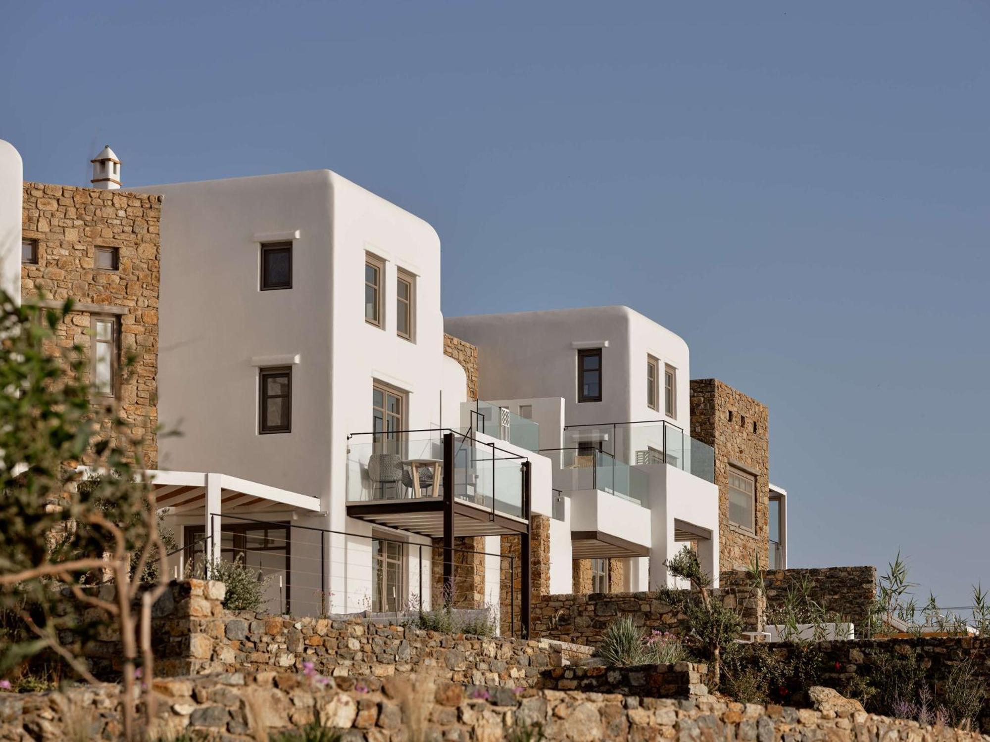 מלון Merchia Beach Semeli Coast Mykonos Curio Collection By Hilton מראה חיצוני תמונה