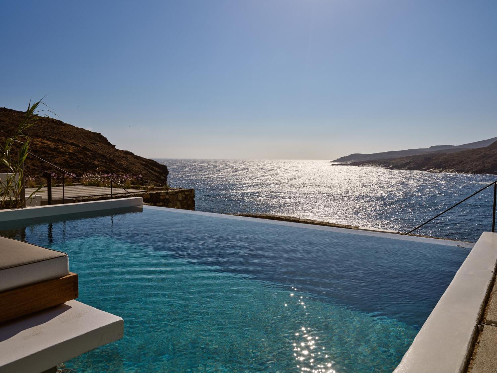 מלון Merchia Beach Semeli Coast Mykonos Curio Collection By Hilton מראה חיצוני תמונה