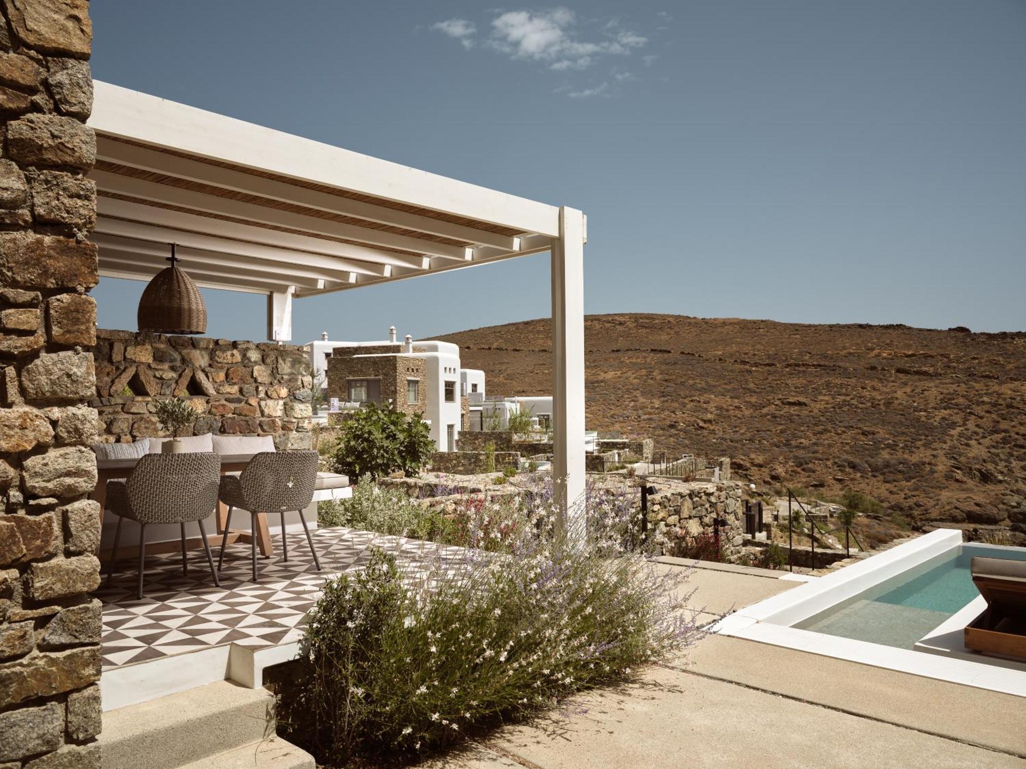 מלון Merchia Beach Semeli Coast Mykonos Curio Collection By Hilton מראה חיצוני תמונה