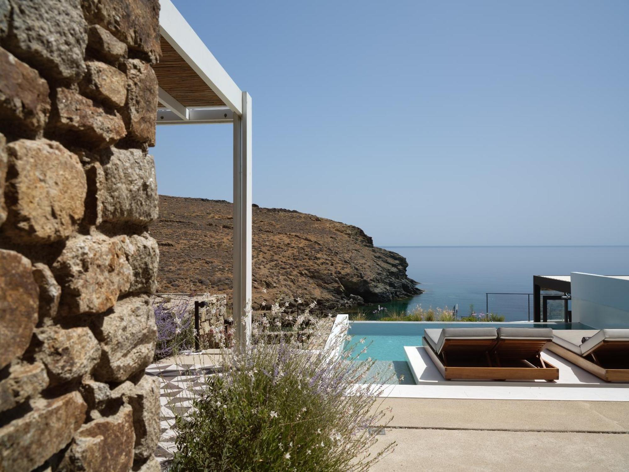 מלון Merchia Beach Semeli Coast Mykonos Curio Collection By Hilton מראה חיצוני תמונה