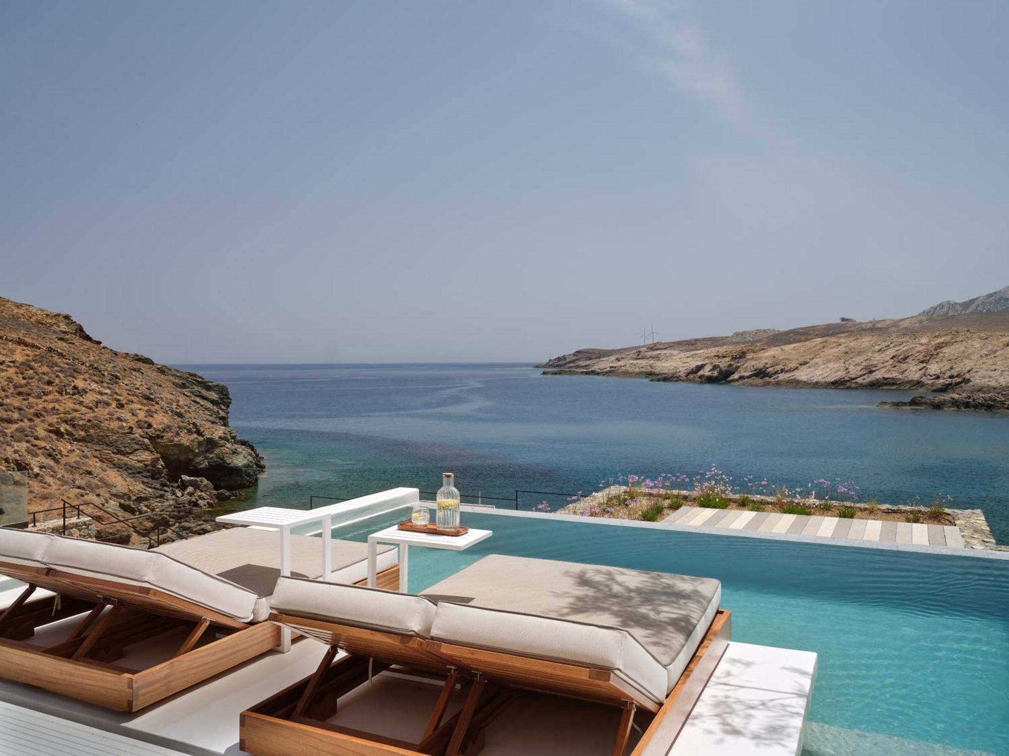 מלון Merchia Beach Semeli Coast Mykonos Curio Collection By Hilton מראה חיצוני תמונה