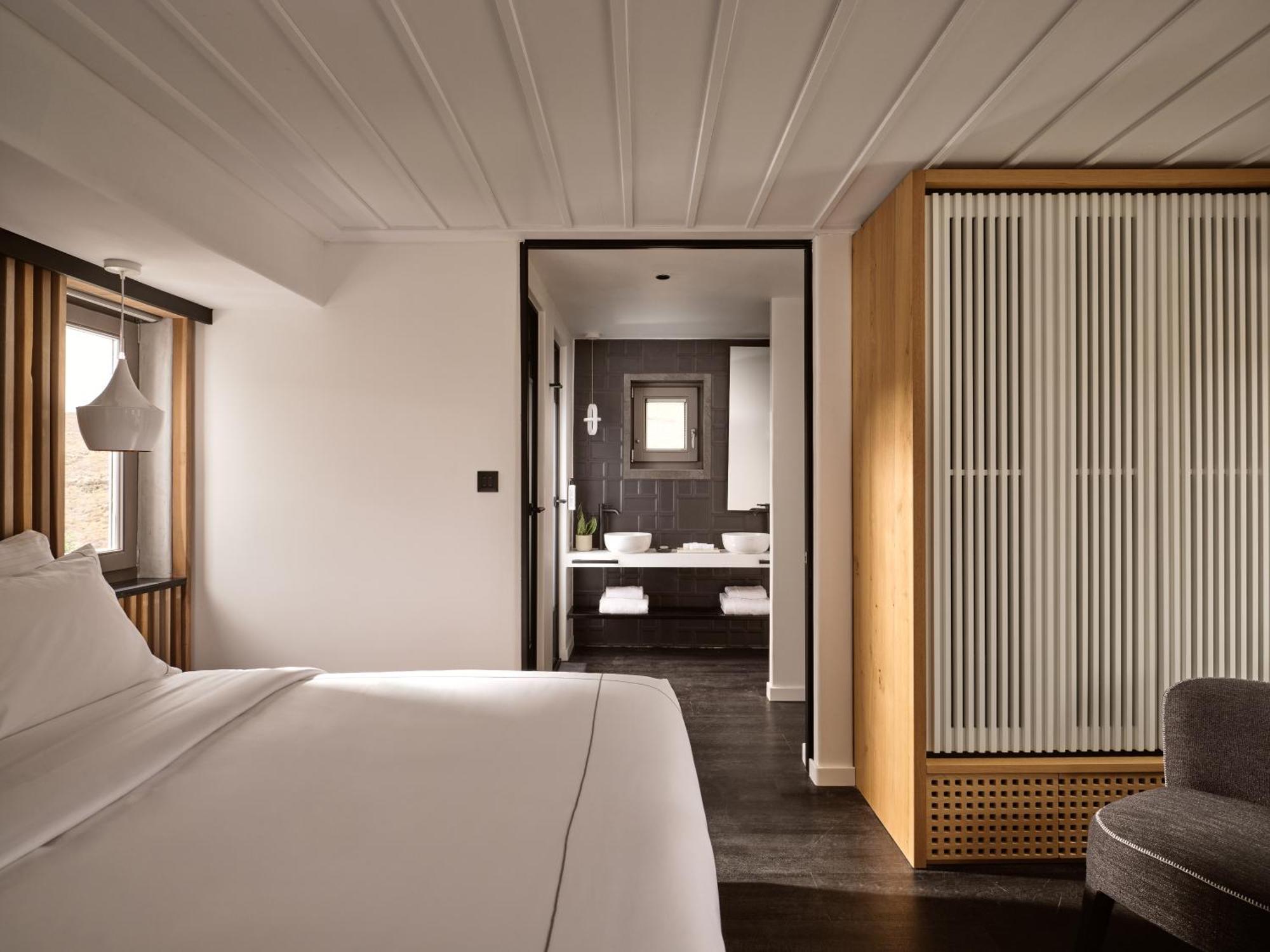 מלון Merchia Beach Semeli Coast Mykonos Curio Collection By Hilton מראה חיצוני תמונה