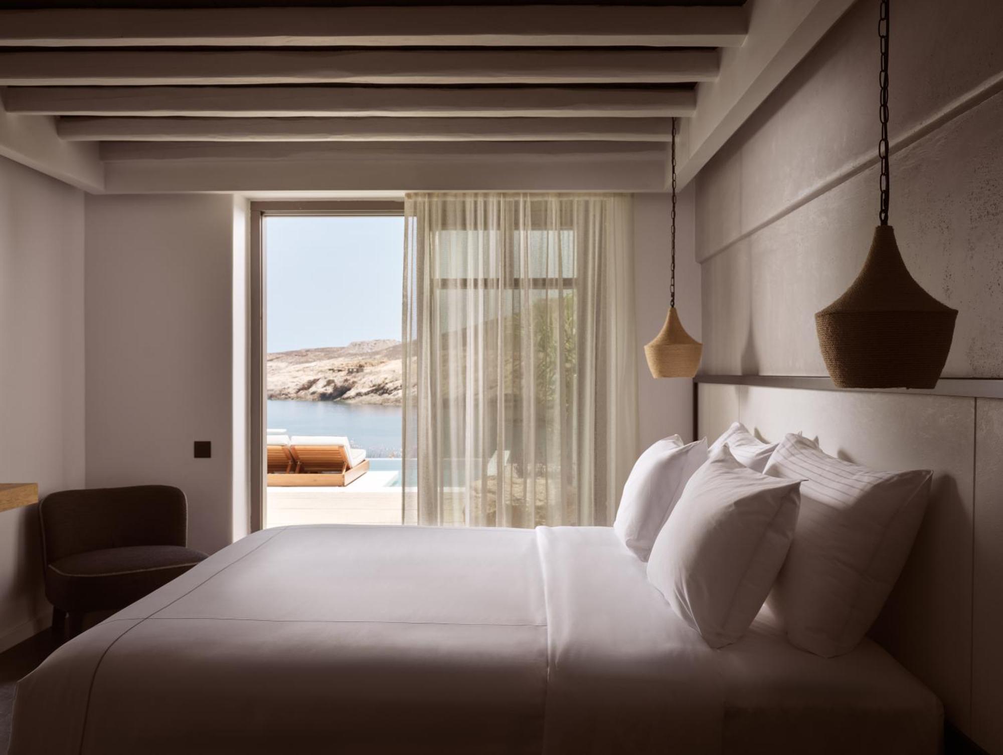 מלון Merchia Beach Semeli Coast Mykonos Curio Collection By Hilton מראה חיצוני תמונה