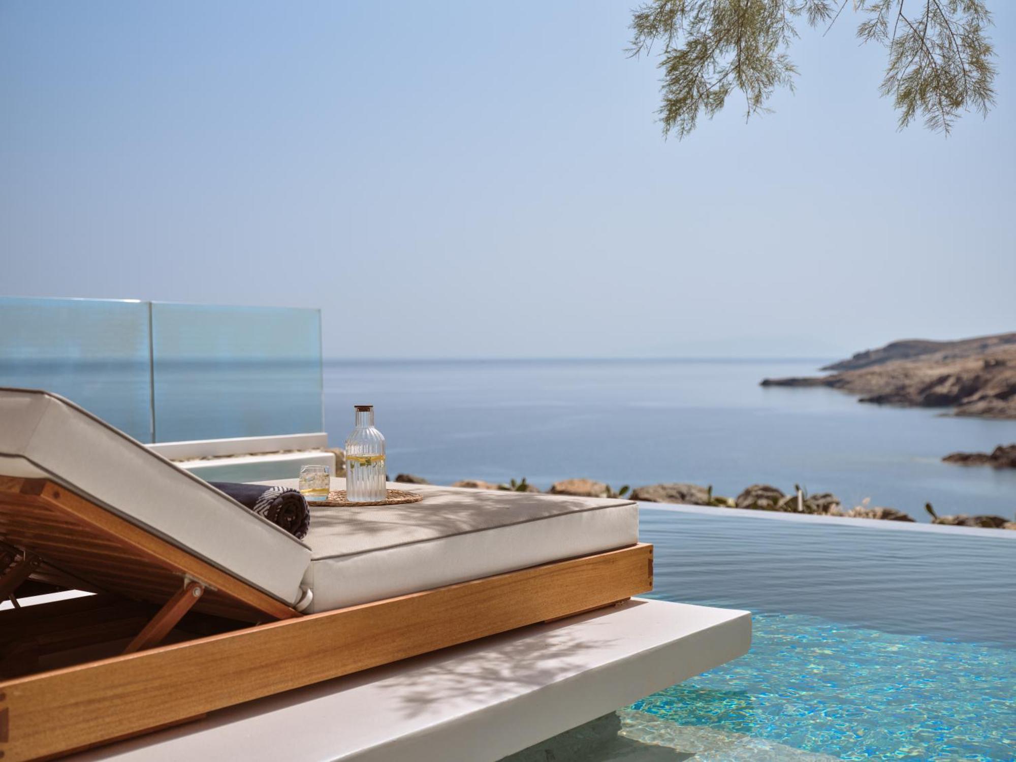 מלון Merchia Beach Semeli Coast Mykonos Curio Collection By Hilton מראה חיצוני תמונה